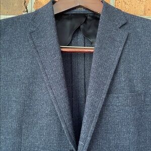 $995 Polo wool navy blazer